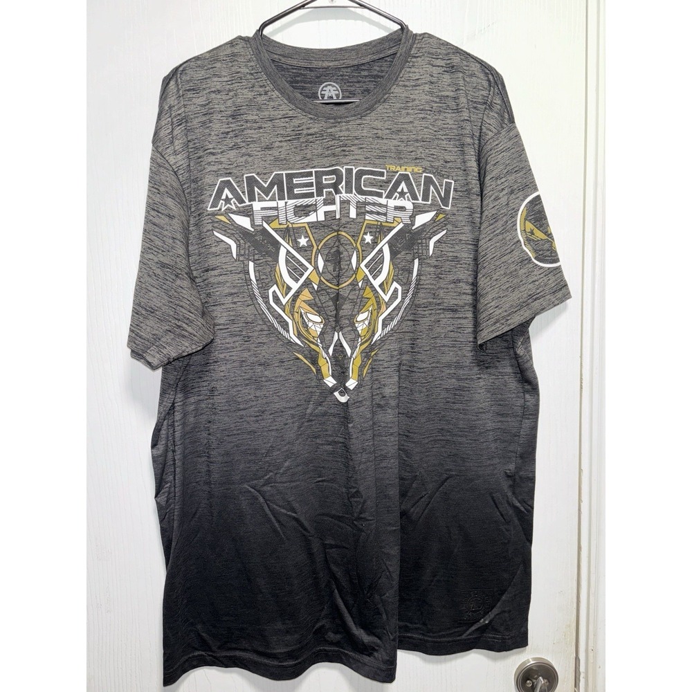 American Fighter Premium Athl. Training Division Double Sided T Shirt‎ Mens XXXL